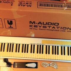 希少 M-AUDIO USB MIDIキーボード KEYSTAT...