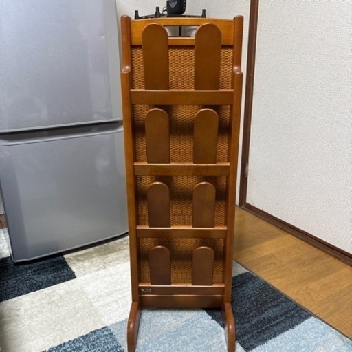 カリモク家具 スリッパラック 美品