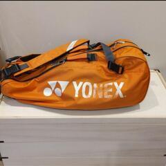 ヨネックス　ラケットバッグ　バドミントン　オレンジ　オレンジ　ＹＯＮＥＸの画像