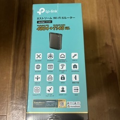 新品wi-fiルーター  　TP link 
AX 6000新品未開封の画像