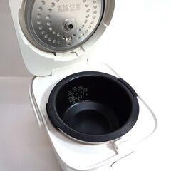 新札幌 Haier 炊飯器 JJ-M32A 3合炊き 2021年製 ホワイト No.2894の画像