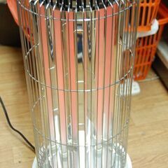 ユアサプライム レトロ調電気ストーブ 2022年製 ホワイト YGT-D800D 動作確認済み 電気ヒーター 暖房  札幌市 清田区 平岡の画像