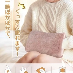 【美品】湯たんぽ 蓄熱式 ゆたんぽ 水交換不要 急速蓄熱 長時間保温の画像