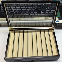 ☆ジュエリーボックス・アクセサリーボックス　１０列２段用　中古品　の画像