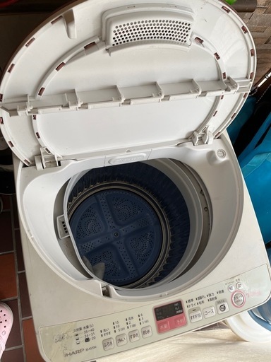 【洗濯機】取りに来れる方限定　ES-KS70N-P