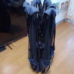【確定】リズキズ　 洗えてたためる 折りたたみ ソフト ベビーサークルの画像