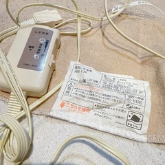 山善　ドンキ　電気毛布　の画像