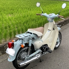 売れました！☆ 非常に美車　リトルカブスペシャル　FI セル無し　３速　プコブルー　走行わずか　8200K キック１発　女性１オーナー　和歌山市発の画像
