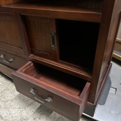 🎉アンティーク調　飾り棚の画像