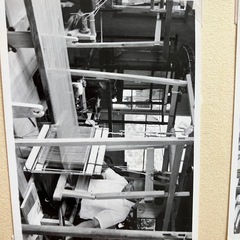 お問い合わせ用投稿　紬工房　機織　糸クリなどの画像
