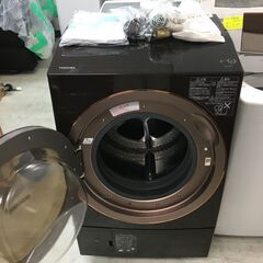 洗濯機の分解クリーニング行っています！配送設置込み　TW-117X5L東芝11Kドラム式洗濯乾燥機　2017年製　分解クリーニング済み