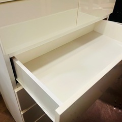 【武蔵小山店】  ニトリ　NITORI   ELEA 2 80HC ホワイト　ハイチェスト　チェスト　衣類収納　整理　タンス　箪笥　マルミツ　🚚運搬無料エリア有 / 品川区リサイクルショップ　🪜Lumberroom (ランバールーム) / 武蔵小山パルム 戸越銀座 隣接🪜　の画像