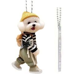 ビションフリーゼ/大きめアクリルキーホルダー4点（新品）の画像