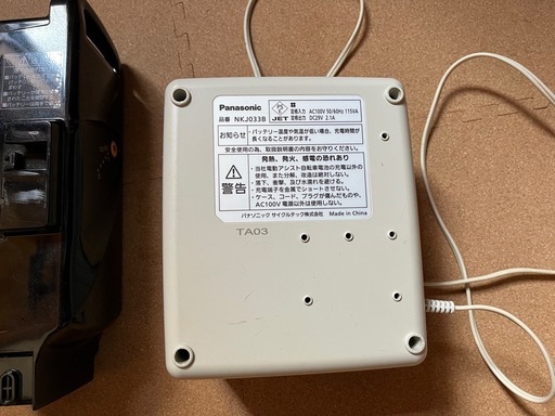 Panasonic製　電動アシスト自転車用バッテリー NKY513B02B