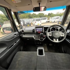 【支払総額26.8万円】人気車種！h28年式NBOX ターボ 車検令和7年10月 フルセグTV BTオーディオ パワスラ 機関良好 即日納車ok！の画像