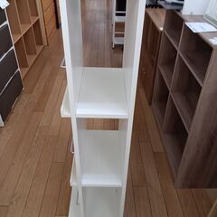 値下げしました！★ジモティ割あり★  隙間収納 ホワイト H11...