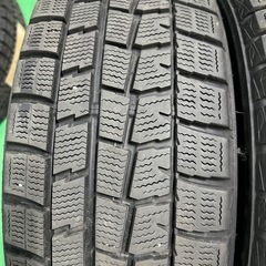 185/65R14 ダンロップ 冬タイヤ バリ溝 2018年製造 4本の画像