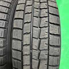 185/65R14 ダンロップ 冬タイヤ バリ溝 2018年製造 4本の画像