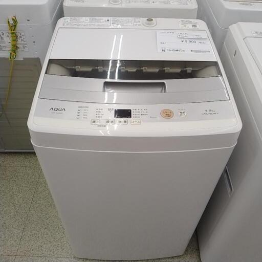 AQUA 洗濯機 18年製 4.5kg TJ8169
