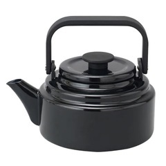 野田琺瑯 やかん 黒 アームケトルの画像