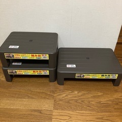小田原産業　踏み台　3つセットの画像