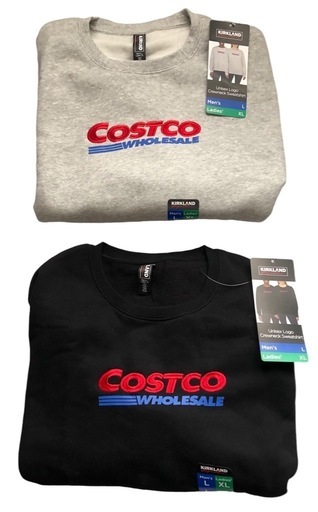 COSTCO コストコ ロゴ新作スウェット2着 スペシャルセット