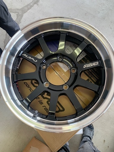 ジムニー　レイズ　ホイールのみ４本