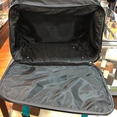 ジモティ割引有★【ジャングルジャングル岸和田店】キャリーバッグ ブラック×ブルー 南大阪 岸和田 貝塚市 泉佐野市 高石市 泉大津市 和泉市 忠岡町 熊取町の画像