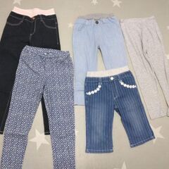女の子ズボン　130サイズの画像