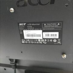 モニター　22インチ　acer AL2216Wの画像