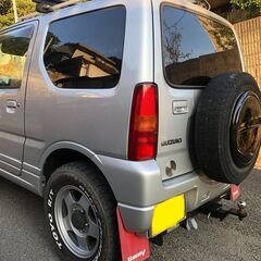 ☆彡スズキジムニーJB23W！検8年４月!!ヒッチ付き!!!4WD!!AT!5Fではありません。Freestyle world cop の画像