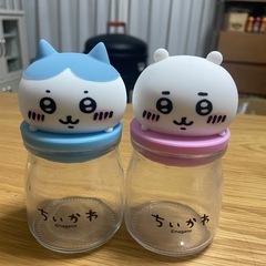 　ちいかわ　　ガラス製容器