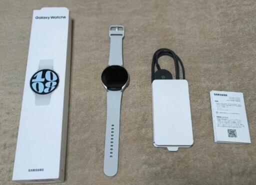 galaxy watch 6 44mm シルバー 国内モデル