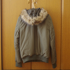 【新品】定価￥7,499　H&M　ミリタリーブルゾン　アウター　ジャンパー　メンズ　レディース　ユニセックスの画像
