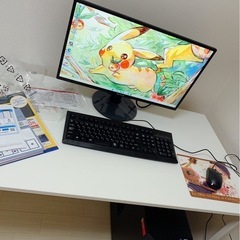 PCデスク140×60×70の画像