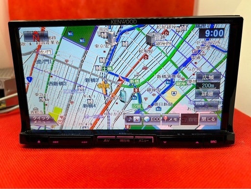 KENWOOD 上級　MDV-L500 フルセグ　新品バックカメラ付　フルセット