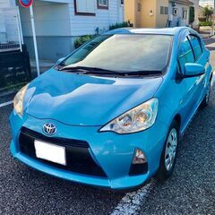 アクアS　H25　車検8/8　走行53000キロ　社外メモリーナ...