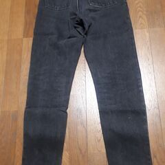メンズEDWINの黒のジーンズです。の画像