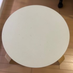 丸椅子　サイドテーブルの画像