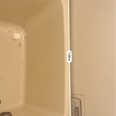 都市ガス風呂釜ホールインワンとバスタブの画像