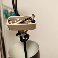 ペンダントライト/黒/電球付きの画像