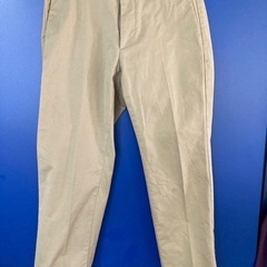 【UNIQLO・一度だけ着用】ベージュ チノパン ウエスト73cm
