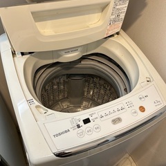 TOSHIBA 全自動洗濯機4.2Kg AW-42MLの画像