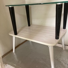 白ローテー ブル