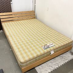  20309  ダブルベッド マットレスセット FRANCEBED   ◆大阪市内・東大阪市他 6,000円以上ご購入で無料配達いたします！◆ ※京都・高槻・枚方方面◆神戸・西宮・尼崎方面◆生駒方面、大阪南部方面　それぞれ条件付き無料配送あり！            