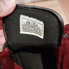 【alb by Albiceleste】ハイカットスニーカー 26.5cmの画像