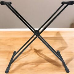 【決まりました】◯電子キーボード用Xスタンド QUIK LOK ブラック 黒の画像