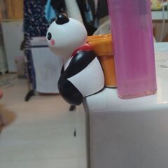 パンダ置物　3個セットの画像