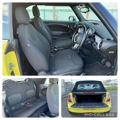ミニクーパー　コンバーチブル  車検長い　程度良いですの画像