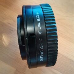 ダイビング　水中クローズアップレンズ　マクロレンズ　UNCU02　水中脱着可の画像